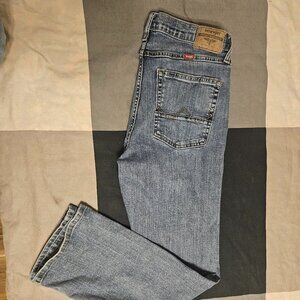 Wrangler relaxed boot jeans mens 32x30